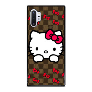 LOUIS VUITTON LV HELLO KITTY PATTERN Samsung Galaxy Note 10 Plus Case Cover