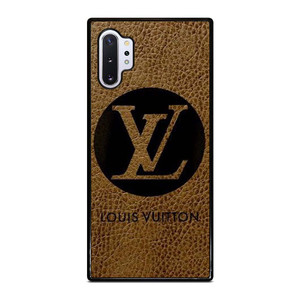 LOUIS VUITTON PARIS LV LOGO LEATHER Samsung Galaxy Note 10 Plus Case Cover