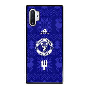 MANCHESTER UNITED FC LOGO FOOTBALL BLUE ICON Samsung Galaxy Note 10 Plus Case Cover