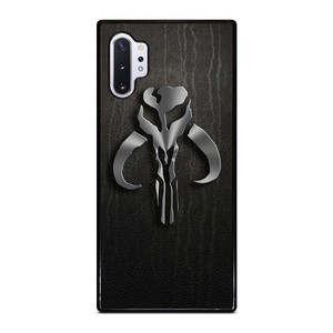 MANDALORIAN LEATHER LOGO Samsung Galaxy Note 10 Plus Case Cover