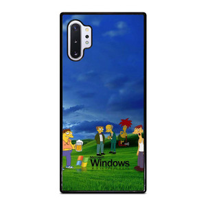 MICROSOFT WINDOWS THE SIMPSONS Samsung Galaxy Note 10 Plus Case Cover
