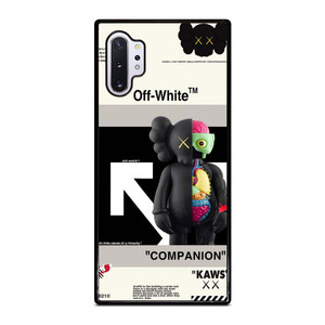 OFF WHITE KAWS COMPANION Samsung Galaxy Note 10 Plus Case Cover