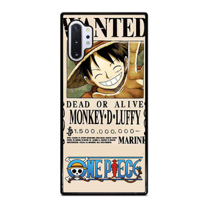 ONE PIECE LUFFY WANTED Samsung Galaxy Note 10 Plus Case Cover