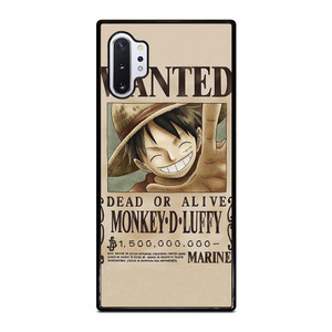 ONE PIECE MONKEY D LUFFY WANTED Samsung Galaxy Note 10 Plus Case Cover
