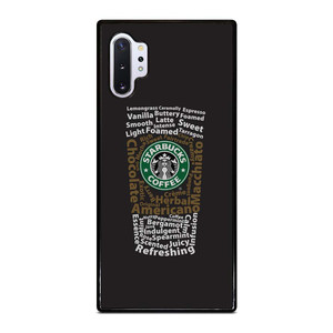 STARBUCKS COFFEE ART TYPOGRAPHY Samsung Galaxy Note 10 Plus Case Cover