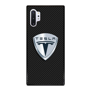 TESLA MOTORS EMBLEM CARBON Samsung Galaxy Note 10 Plus Case Cover