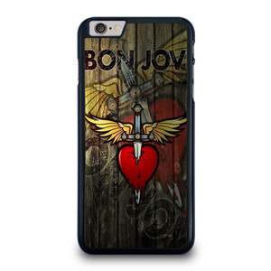 BON JOVI WOODEN LOGO iPhone 6 / 6S Plus Case Cover BON JOVI WOODEN LOGO iPhone 6 / 6S Plus Case Cover
