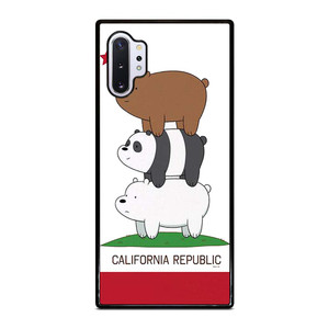 WE BARE BEARS CALIFORNIA REPUBLIC Samsung Galaxy Note 10 Plus Case Cover