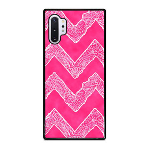 WHITE FLORAL PAISLEY CHEVRON PATTERN Samsung Galaxy Note 10 Plus Case Cover