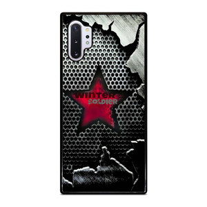 WINTER SOLDIER METAL LOGO AVENGERS Samsung Galaxy Note 10 Plus Case Cover