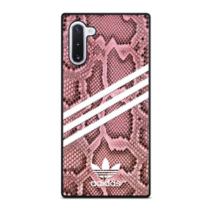 ADIDAS ORIGINALS STRIPES PINK SNAKE SKIN Samsung Galaxy Note 10 Case Cover
