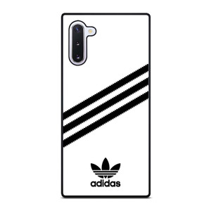 ADIDAS ORIGINALS STRIPES WHITE BLACK Samsung Galaxy Note 10 Case Cover