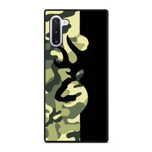 BROWNING LOGO CAMO BLACK Samsung Galaxy Note 10 Case Cover