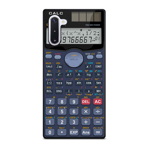 CALCULATOR RETRO Samsung Galaxy Note 10 Case Cover