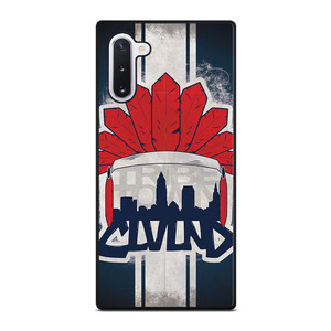 CLEVELAND INDIANS LOGO BASEBALL TEAM TRIBE TOWN Samsung Galaxy Note 10 Case Cover