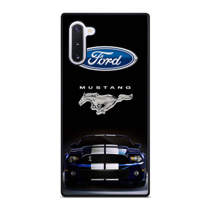 FORD MUSTANG CAR BLUE Samsung Galaxy Note 10 Case Cover