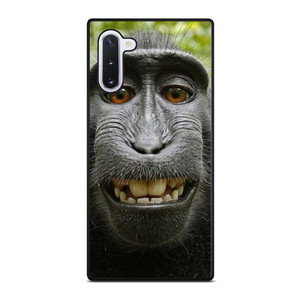 FUNNY MACACA NIGRA MONKEY SELFIE Samsung Galaxy Note 10 Case Cover
