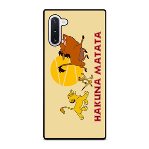 HAKUNA MATATA LION KING Disney Samsung Galaxy Note 10 Case Cover