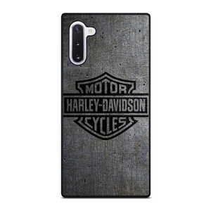 HARLEY DAVIDSON MOTORCYCLES COMPANY LOGO METAL Samsung Galaxy Note 10 Case Cover