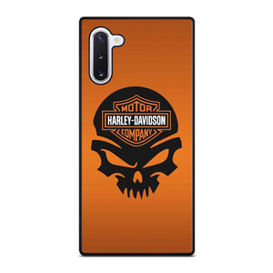 HARLEY DAVIDSON MOTORCYCLES COMPANY LOGO SKULL Samsung Galaxy Note 10 Case Cover