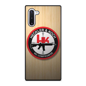 HECKLER AND KOCH WOODEN LOGO Samsung Galaxy Note 10 Case Cover