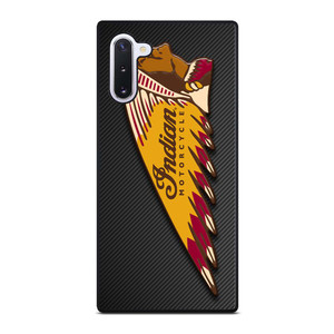 INDIAN MOTOR CYCLE CARBON LOGO Samsung Galaxy Note 10 Case Cover