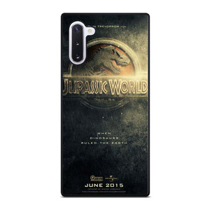 JURASSIC WORLD POSTER Samsung Galaxy Note 10 Case Cover