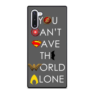 JUSTICE LEAGUE SAVE THE WORLD Samsung Galaxy Note 10 Case Cover