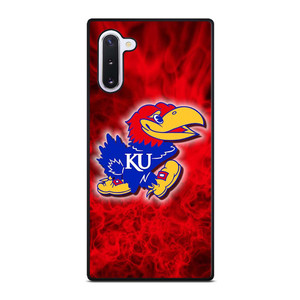 KANSAS JAYHAWKS BASKETBALL UNIVERSITY Samsung Galaxy Note 10 Case Cover