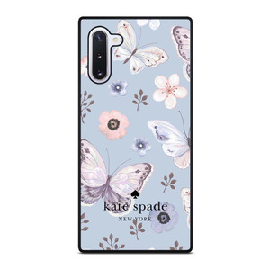 KATE SPADE NEW YORK LOGO BUTTERFLY PATTERN Samsung Galaxy Note 10 Case Cover