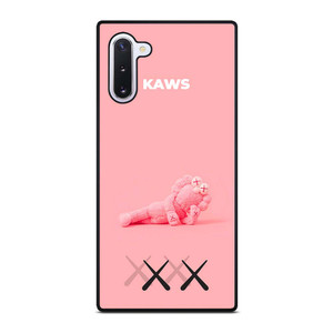 KAWS PINK LOGO MASCOT Samsung Galaxy Note 10 Case Cover