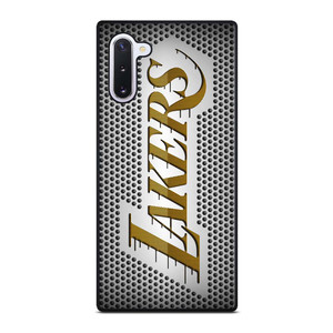 LOS ANGELES LAKERS METAL LOGO Samsung Galaxy Note 10 Case Cover