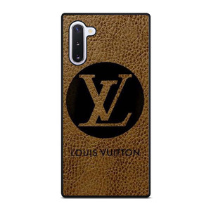 LOUIS VUITTON PARIS LV LOGO LEATHER Samsung Galaxy Note 10 Case Cover