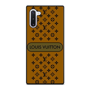 LOUIS VUITTON PATTERN LV LOGO ICON GOLD Samsung Galaxy Note 10 Case Cover