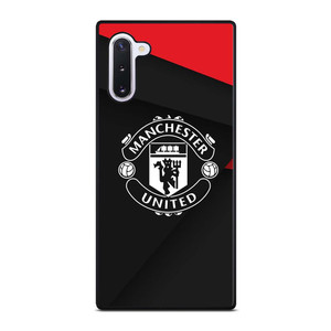 MANCHESTER UNITED LOGO BLACK Samsung Galaxy Note 10 Case Cover