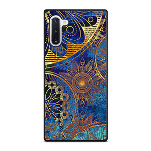 MANDELA BLUE GOLD PATTREN Samsung Galaxy Note 10 Case Cover