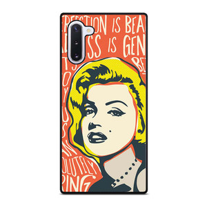 MARILYN MONROE ART QUOTE Samsung Galaxy Note 10 Case Cover