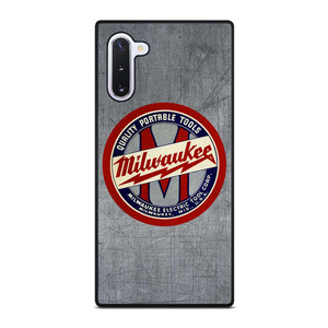 MILWAUKEE PORTABLE TOOL LOGO METAL ICON Samsung Galaxy Note 10 Case Cover