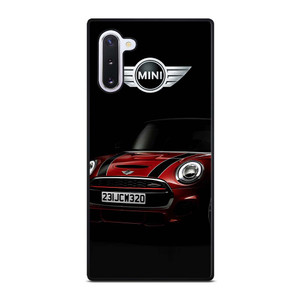 MINI COOPER CAR RED Samsung Galaxy Note 10 Case Cover