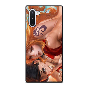 NAMI AND LUFFY ONE PIECE ROMANCE Samsung Galaxy Note 10 Case Cover