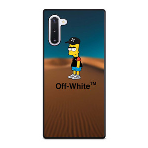 OFF WHITE BART SIMPSONS Samsung Galaxy Note 10 Case Cover