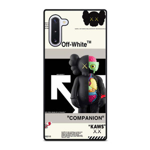 OFF WHITE KAWS COMPANION Samsung Galaxy Note 10 Case Cover
