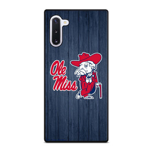 OLE MISS WOODEN LOGO Samsung Galaxy Note 10 Case Cover