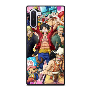 ONE PIECE CHARACTER STRAW HATS Samsung Galaxy Note 10 Case Cover