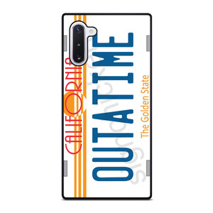 PLATE LICENSE CALIFORNIA Samsung Galaxy Note 10 Case Cover