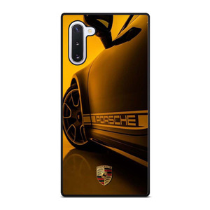 PORSCHE LOGO CAR YELOOW Samsung Galaxy Note 10 Case Cover
