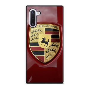 PORSCHE LOGO EMBLEM RED Samsung Galaxy Note 10 Case Cover