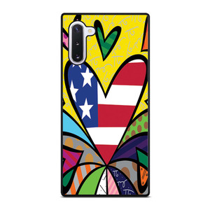 ROMERO BRITTO LOVE NEW 2 Samsung Galaxy Note 10 Case Cover