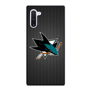 SAN JOSE SHARKS METAL Samsung Galaxy Note 10 Case Cover
