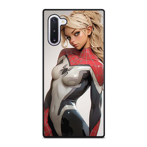 SPIDER GIRL SEXY MARVEL COMICS CARTOON Samsung Galaxy Note 10 Case Cover